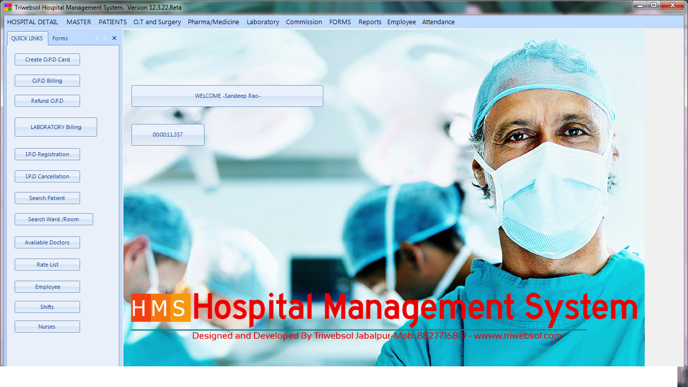 hospital management software jabalpur
