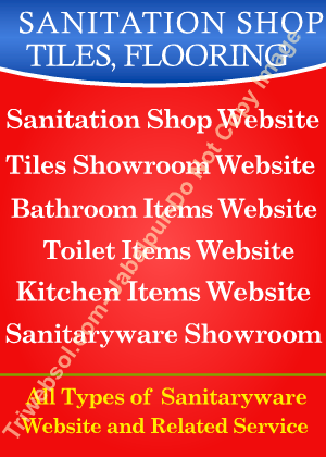 sanitaryware shop website making company in jabalpur