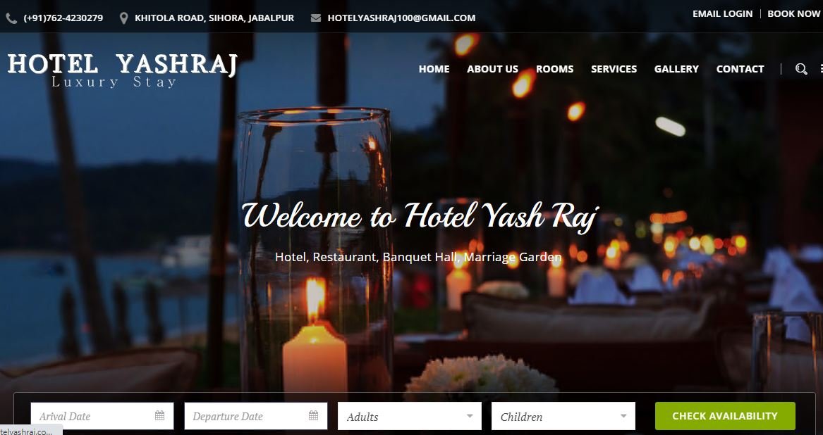 hotel yash raj sihora