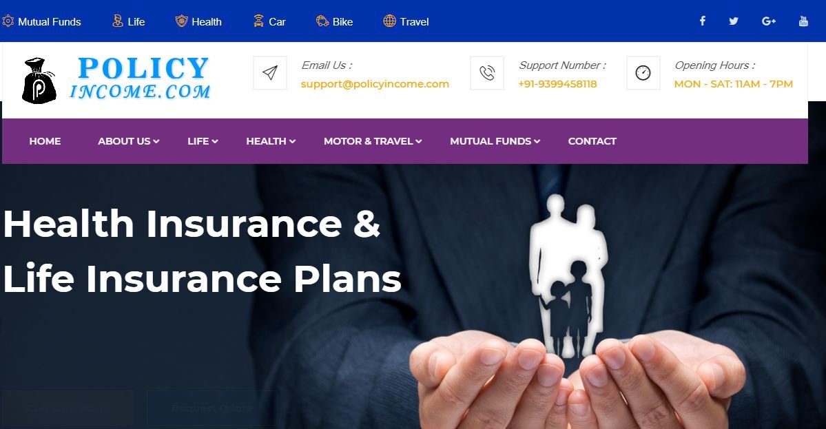 policy income jabalpur